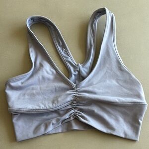 Women's Light Gray Sports Bra
